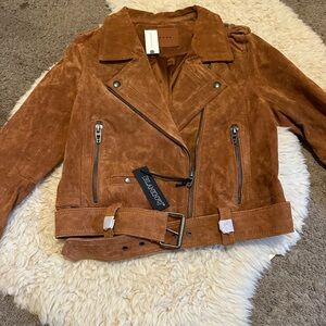 Blank NYC Brown Suede Jacket